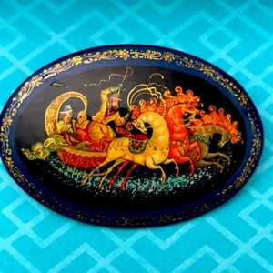 Russian brooch
